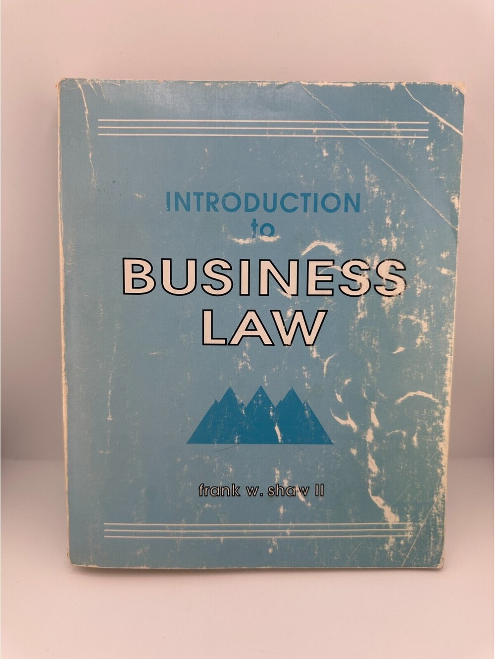 Introduction Business Law Frank Shaw II 1997 Textbook